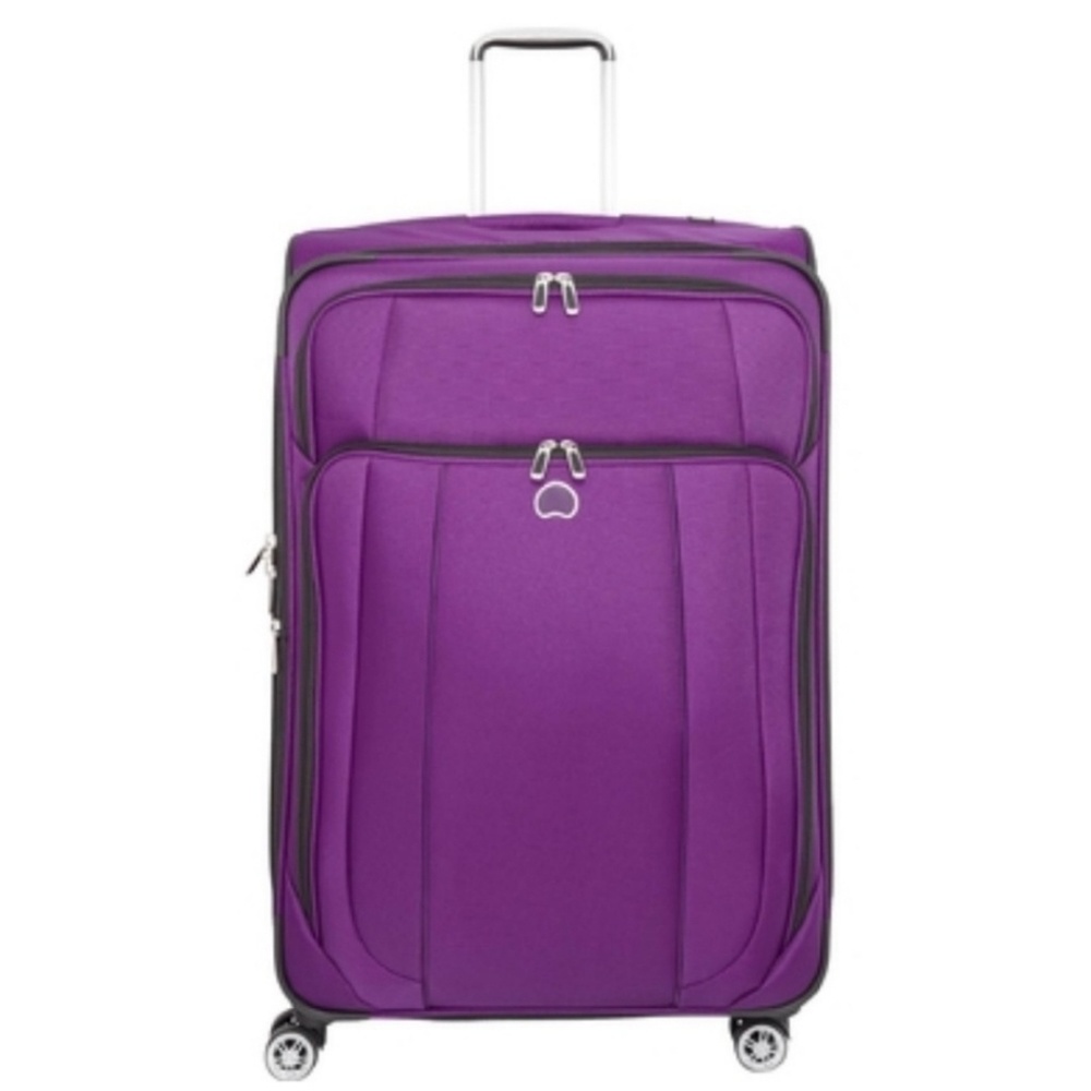 Delsey Purple Helium Cruise Spinner Suitcase 29"